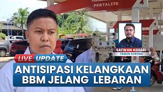 Jamin Stok BBM Aman Jelang Lebaran, Polisi Sidak SPBU Kota Sorong Papua Barat Daya, Cegah Penimbunan