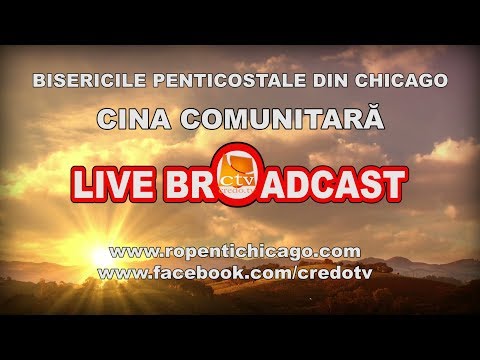 Cina comunitară a bisericilor penticostale din Chicago - 2018