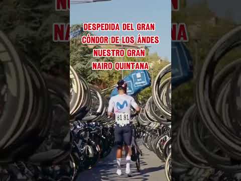 Nuestro gran cóndor de los Andes se despidió del ciclismo de élite hoy 3 de octubre