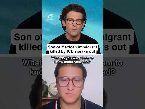 Son of Mexican immigrant killed by ICE speaks out | FIRST ON MS NOW