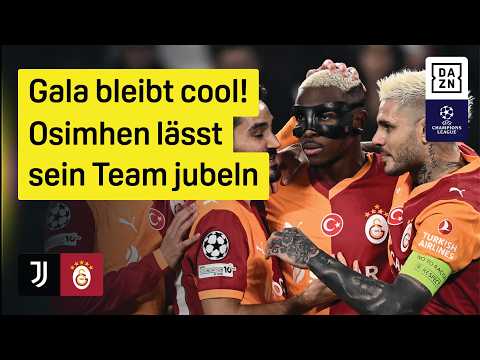 Juventus - Galatasaray | Playoffs | UEFA Champions League | DAZN Highlights