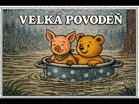 Medvídek Pú a velká povodeň – Pohádka na dobrou noc