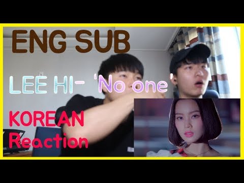 LEE HI (이하이) - '누구 없소'(No One) Feat B.I Reaction!!!!