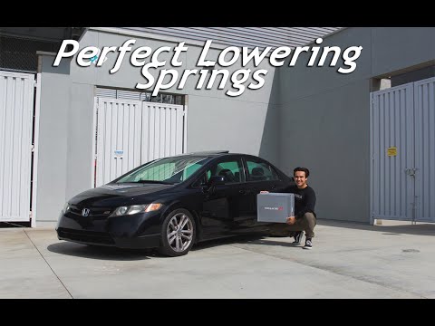 Installing Skunk 2 Racing Lowering Springs On 8th Gen Honda Civic Si