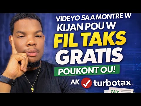 Men kijan w ka fil taks return 2025 la poukont ou.