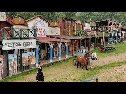 Western City Karpacz napad na bank * Karpacz Western City bank robbery * Atrakcje Karpacz