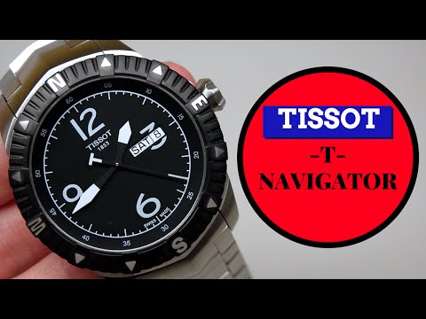 (4K) TISSOT T-NAVIGATOR AUTO MEN'S WATCH REVIEW MODEL: T062.430.11.057.00