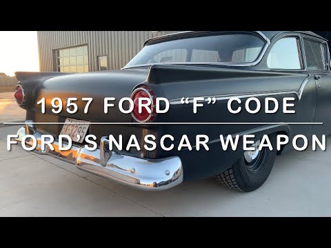 Thumbnail for Factory Supercharged 312 Y-block powered 1957 Ford Custom Sedan - Banned by Nascar by 1957 Ford