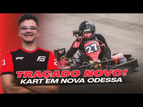 TRAÇADO NOVO! - Kart em Nova Odessa