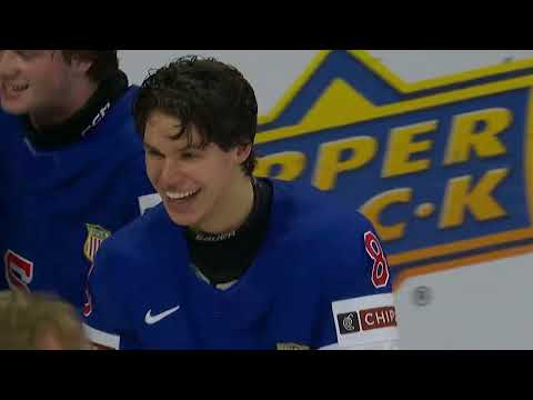 Teddy Stiga Scores Golden Goal at 2025 World Juniors