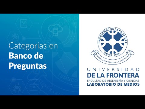 Categorías en Banco de Preguntas