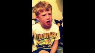 Reese singing "I Love It' by Icona Pop