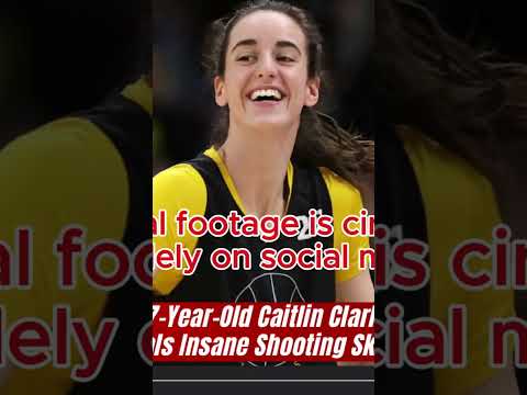 Rare 7-Year-Old Caitlin Clark Footage Reveals Insane Shooting Skills!