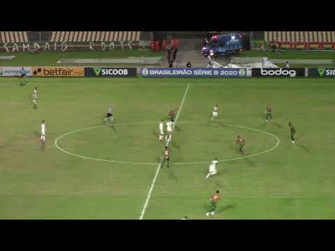 Gols e lances de Sampaio Corrêa x América-MG