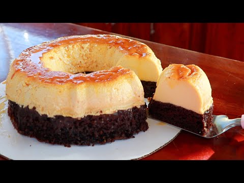 El chocoflan Perfecto!!! Receta completa paso a paso PASTEL IMPOSIBLE RECETA