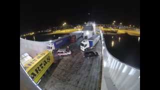 preview picture of video 'October 16th, 2013: Timelapse of ferry loading at Igoumenitsa, Greece'