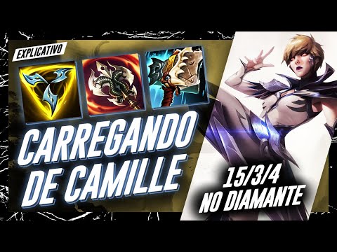 TUTORIAL DE COMO CARREGAR DE CAMILLE TOP NA PRÁTICA | GAMEPLAY EXPLICATIVA 2023
