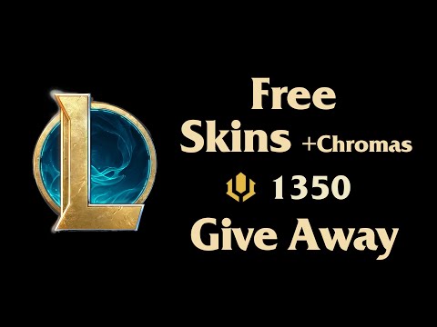 20 SKINS and CHROMAS Give Away.  Nightbringer Jarvan IV + Emerald Chroma
