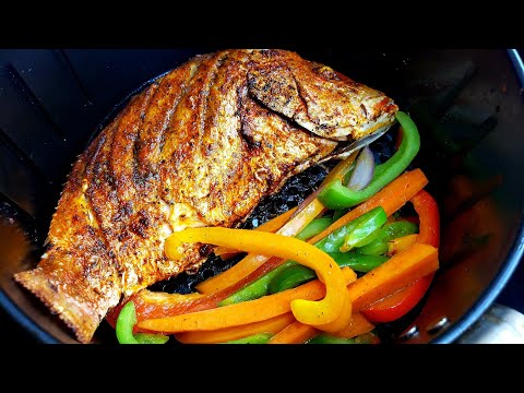 Tasty Air Fryer Red Snapper | Air Fryer Whole Fish