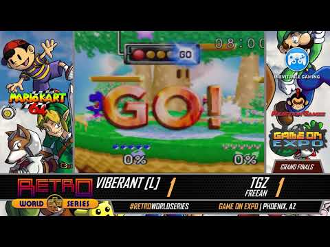 2017 Game On Expo - Super Smash Bros. (N64) - Grand Finals: Viberant vs TGZ Freean