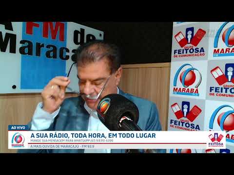 MARABÁ FM - ENTREVISTA  SENADOR NELSINHO TRAD EM MARACAJU