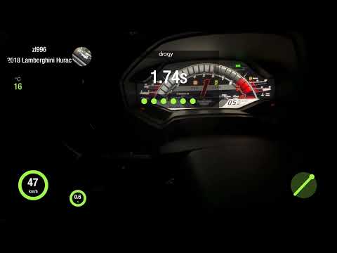 Lamborghini Huracan EVO 0-100 km/h