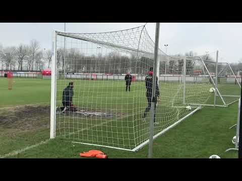 Eerste AZ-training Mihálik