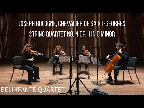 Joseph Bologne, Chevalier de Saint-Georges - Quartet no. 4 in C minor op.1, II. Rondeau