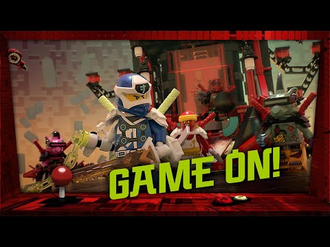 Jay’s Cyber Dragon vs. Empire Temple of Madness – LEGO® NINJAGO® Animation