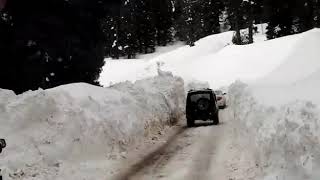 preview picture of video 'Havali farward khuta azad kashmir snowfall'
