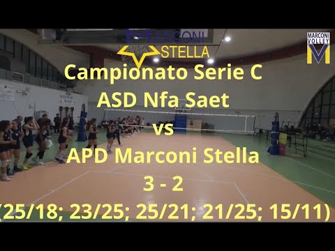 Campionato Serie C - ASD Nfa Saet - APD Marconi Stella: 3 - 2