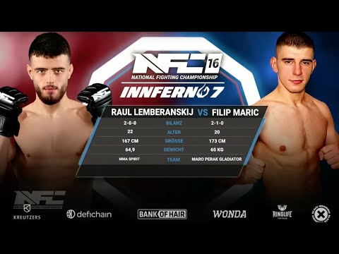 Raul Lemberanskij vs. Filip Marić • NFC 16 x INNFERNO 7