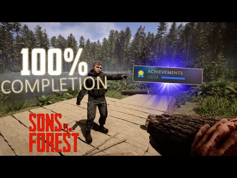 All SONS of the FOREST ACHIEVEMENTS | The Journey Begins [1/4] | Steam Achievements