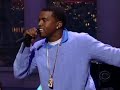 Kanye West On Letterman All Falls Down LIVE Ft Miri Ben Ari John Legend Syleena Johnson