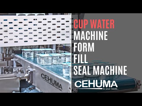 Cup Water Form Fill Seal Machine