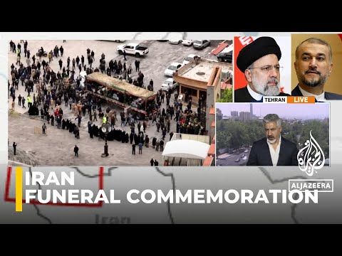 Funeral processions begin for Iran's late President Ebrahim Raisi in Tabriz