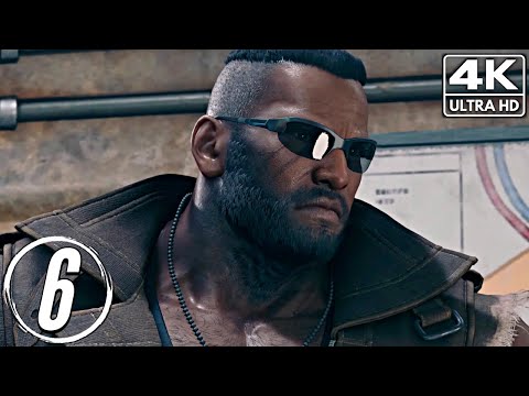 FINAL FANTASY 7 REMAKE INTERGRADE PS5 Walkthrough Gameplay PART 6 [4K 60FPS HDR] - No Commentary