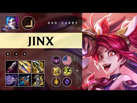 Jinx ADC vs Ziggs - NA Master Patch 25.24