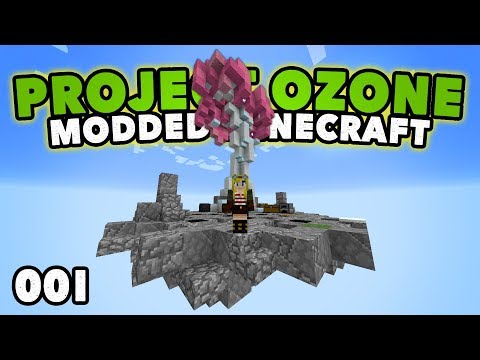Hermit Skies 01 | GETTING STARTED! | Hermitcraft SkyBlock Modpack | Project Ozone Lite 1.10.2