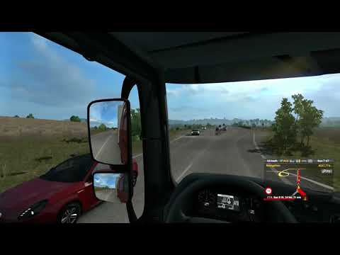 Euro Truck Simulator 2 Gameplay - 50km drive to Catanzaro (City of the two Seas)