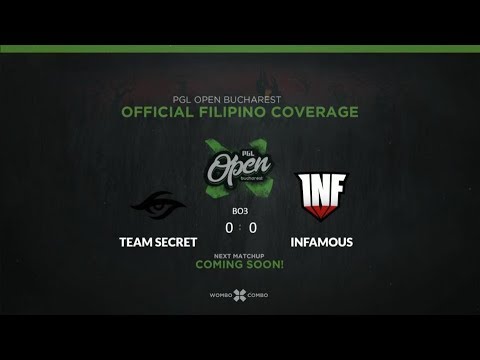 Team Secret vs Infamous Game 1 BO3 PGL Open Bucharest