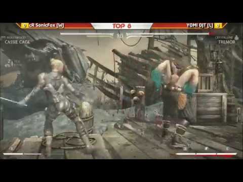 Defend the North 2015 - MKX - Grand Final - Sonicfox (Cassie Cage; Erron Black) vs DJT (Tremor)