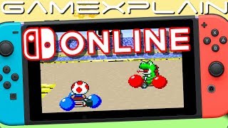 Online Super Mario Kart?! Testing SNES Nintendo Switch Online Multiplayer!