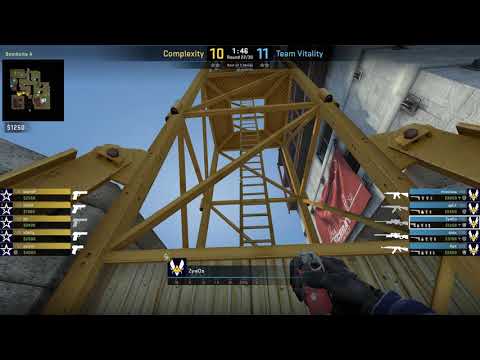 ZywOo vs Complexity - de_vertigo - CT by demtovideo