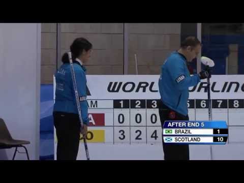 CURLING: BRA-SCO World Mixed Doubles Chp 2014 - HIGHLIGHTS