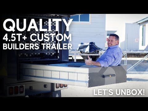 Breaking Down our Builders Trailer!
