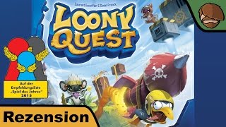 Loony Quest - Brettspiel - Spiel - Board Game - Review