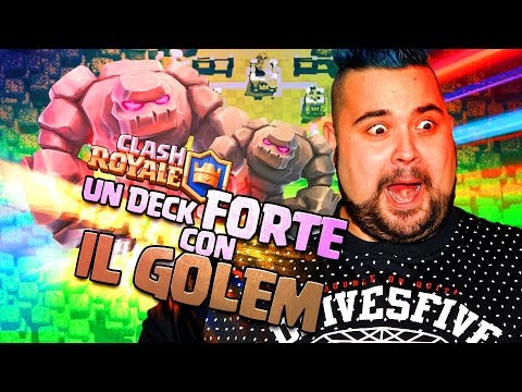 Finalmente un Deck Forte con il GOLEM!