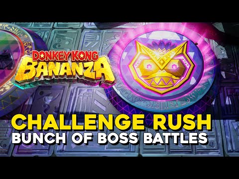 Donkey Kong Bananza Challenge Rush Bunch Of Boss Battles