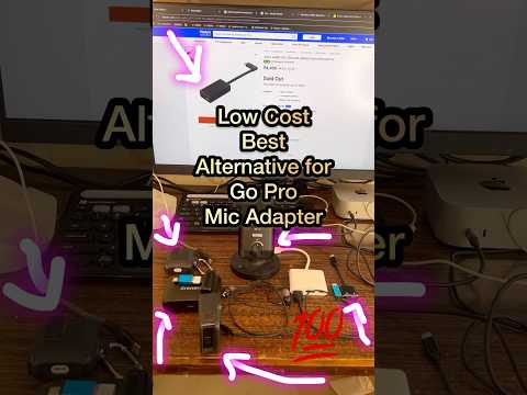 Low-Cost GoPro Mic Adapter Alternative Hacks Work? Boya Rode Wired Mic 3.5mm #GoPro #MicAdapter #mic